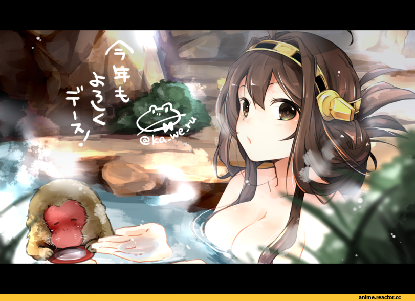 Kongou (Kantai Collection), Kantai Collection, Anime Adult Wet, Anime Ero Swim, Anime Ero, Anime