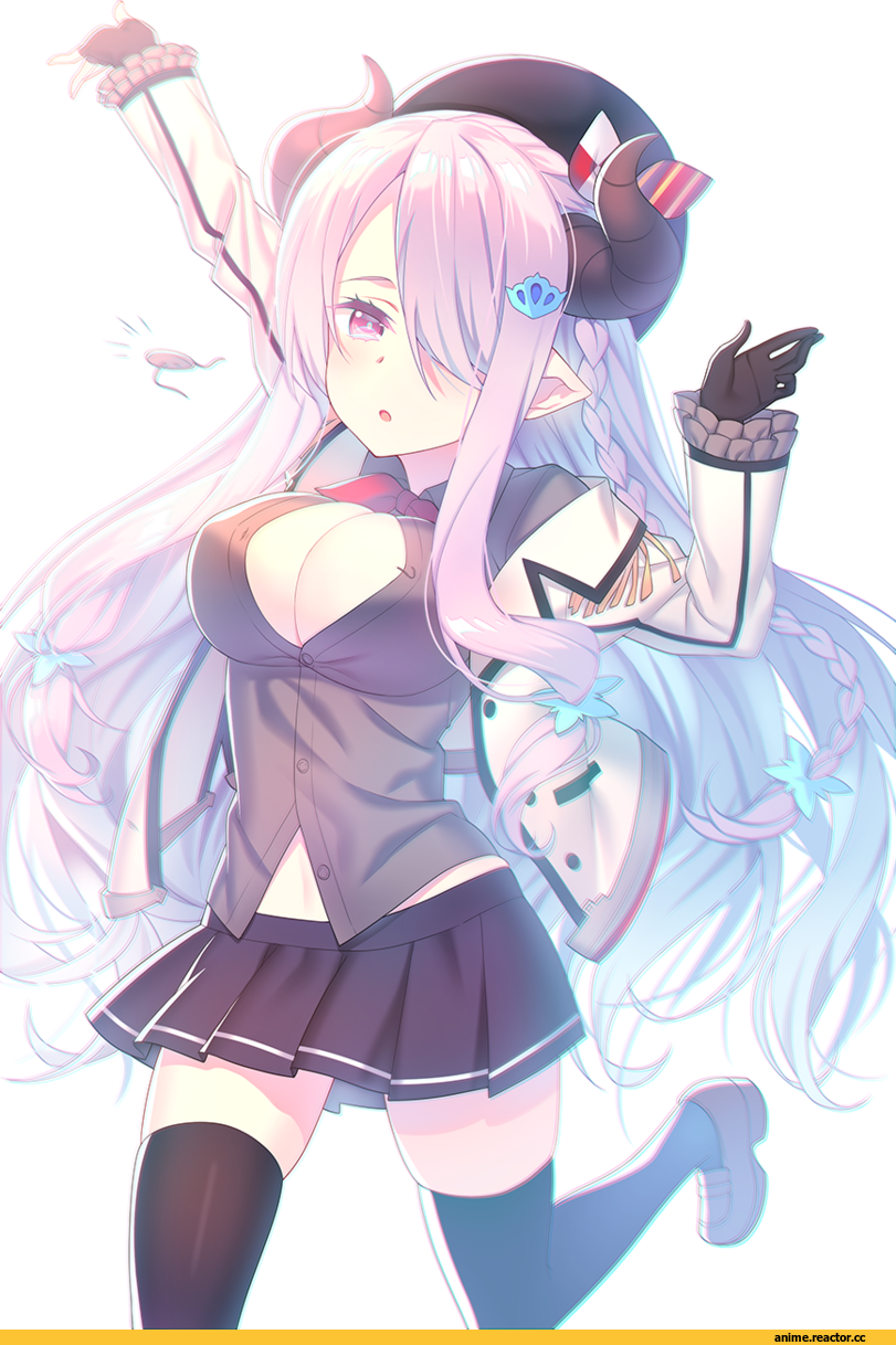 Narmaya (granblue fantasy), Granblue Fantasy, Kashima (Kantai Collection), Kantai Collection, crossover, touwa nikuman, Anime
