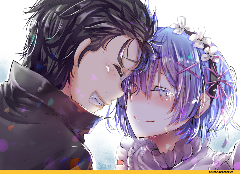 mike.zen, Rem (re zero), Re Zero Kara Hajimeru Isekai Seikatsu, Natsuki Subaru, highres, Anime