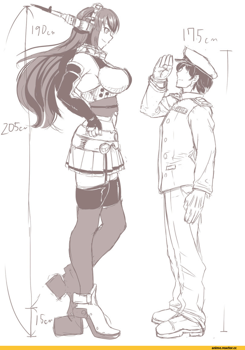Nagato (Kantai Collection), Kantai Collection, Admiral (Kantai Collection), kinntarou, Anime Art, Anime