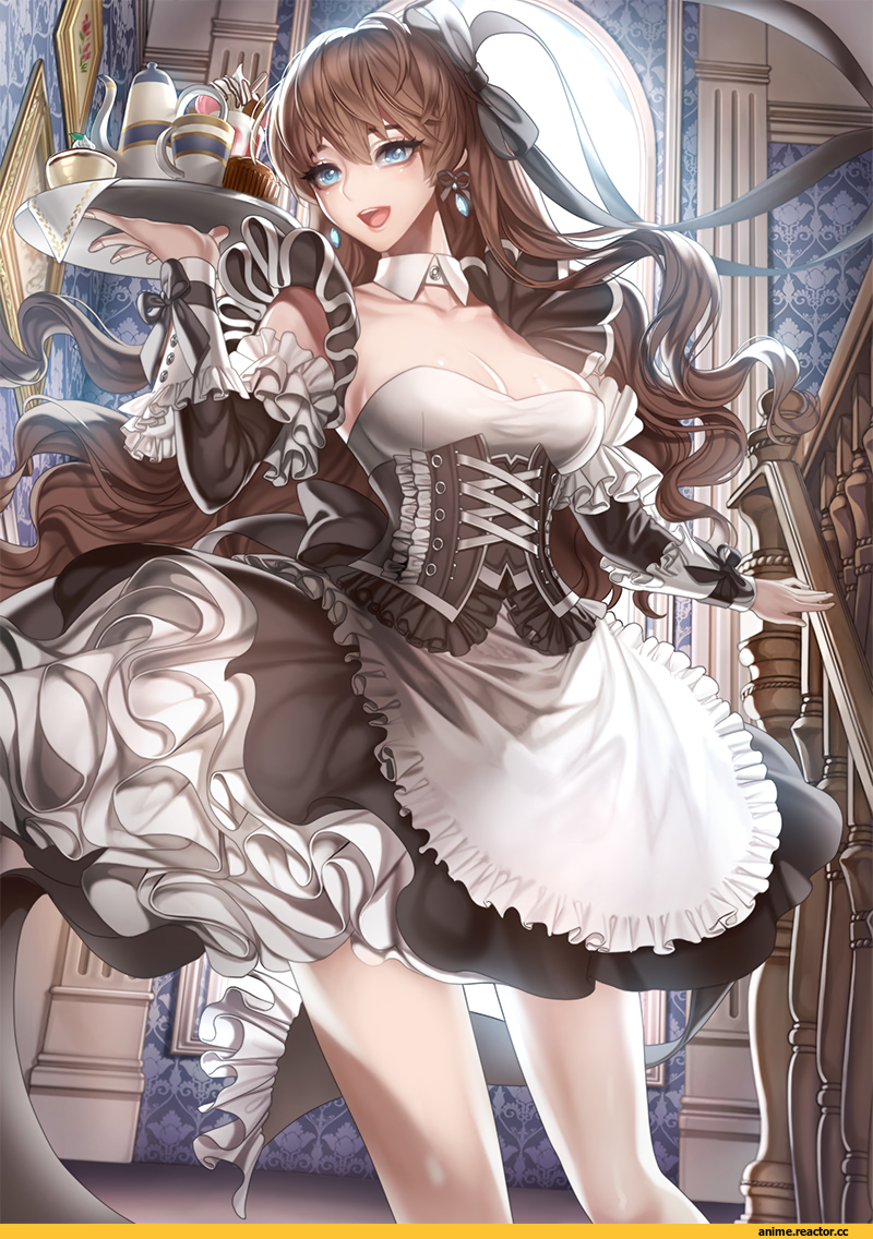 Anime Original, Anime Art, Maid, DaHyeon Seo, Anime