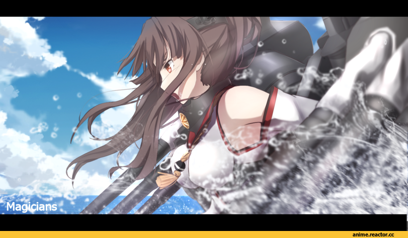 Magicians (Zhkahogigzkh), Anime Art, Yamato (Kantai Collection), Kantai Collection, Anime
