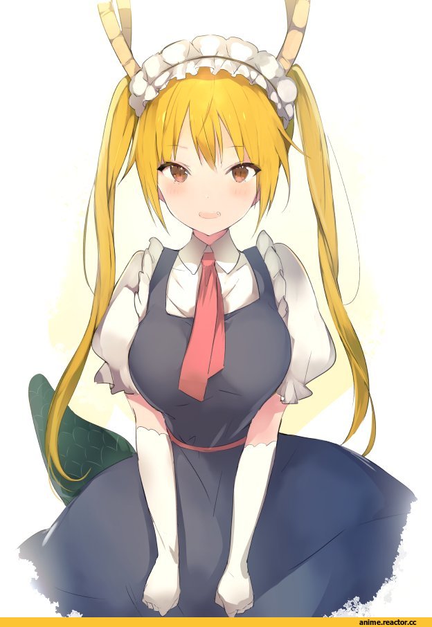 Tooru (MaiDragon), Kobayashi-san Chi no Maid Dragon, Lp (Hamasa00), Anime Art, Dragon Girl (Anime), Monster Girl (Anime), Maid, Anime