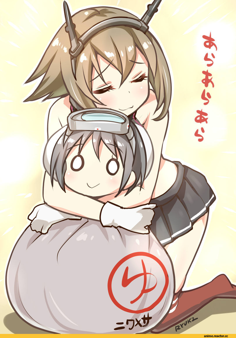 ryuki (ryukisukune), Anime Art, Maru-yu, Kantai Collection, Mutsu, Anime