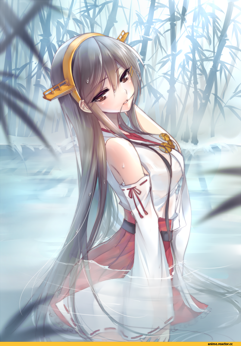 meaomao, Haruna (Kantai Collection), Kantai Collection, Anime