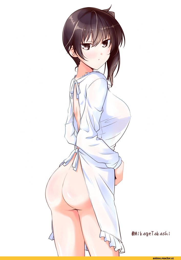 Mikage Takashi, Anime Ero Ass, Anime Ero, Kaga (Kantai Collection), Kantai Collection, Anime
