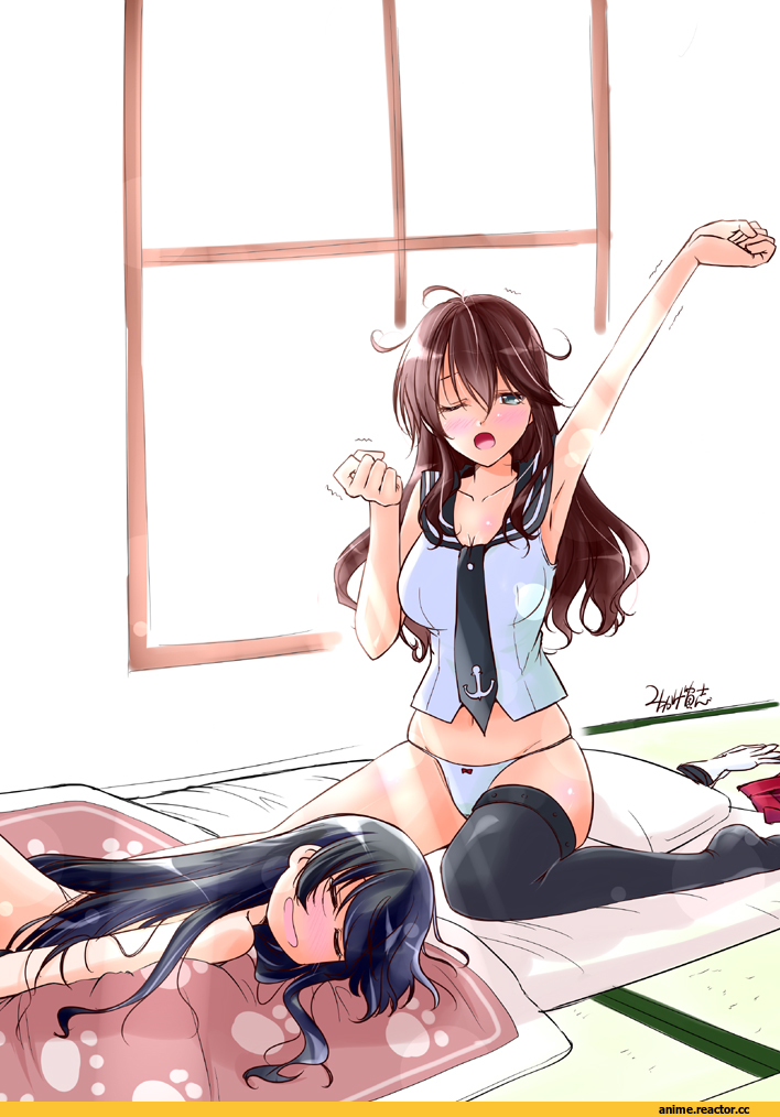 Anime Ero Pantsu, Anime Ero, Noshiro, Agano, Kantai Collection, Anime