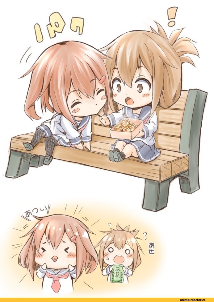fujishima shinnosuke, Ikazuchi, Kantai Collection, Inazuma (Kantai Collection), Anime