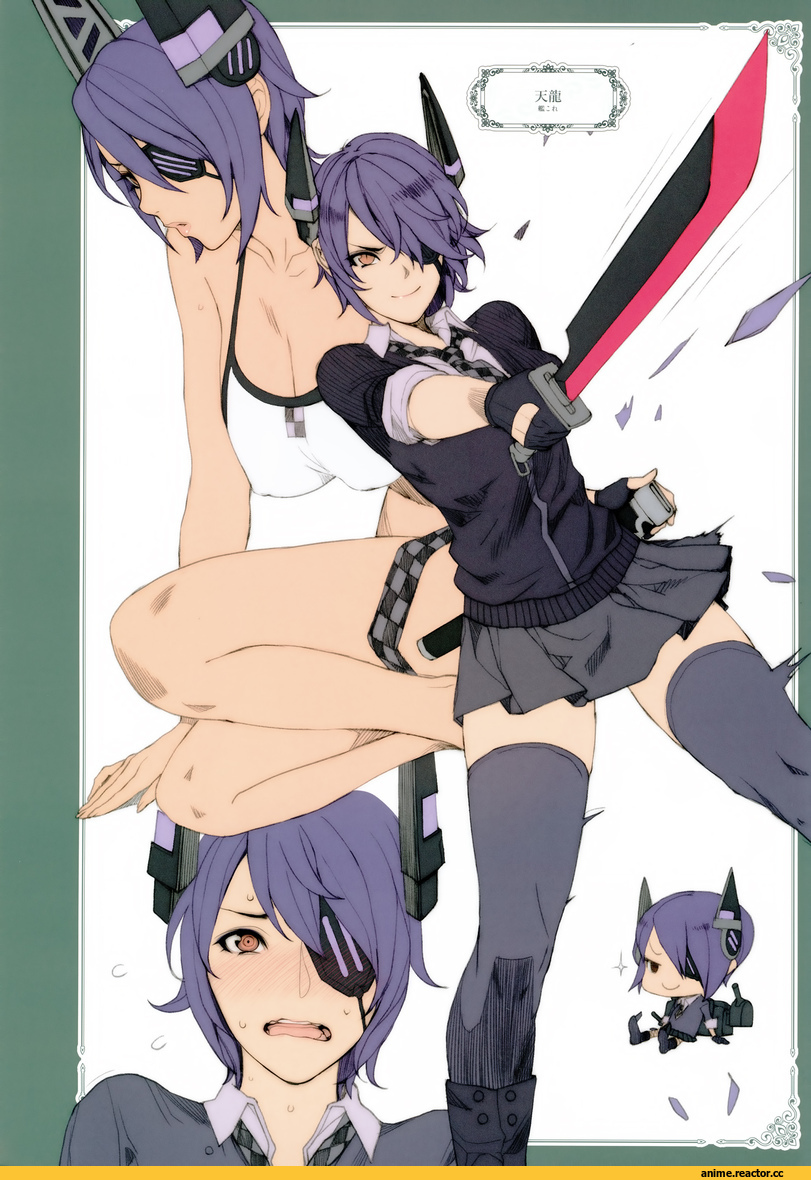 tenryuu (kantai collection), Kantai Collection, oda non, Anime Art, Anime Ero Swim, Anime Ero, Anime