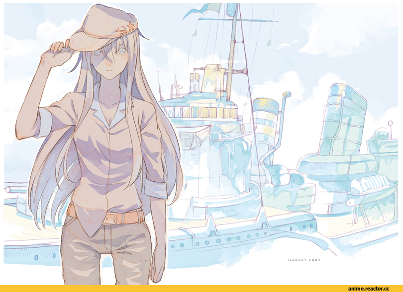 Verniy, Kantai Collection, cosmic (crownclowncosmic), Anime Art, Anime
