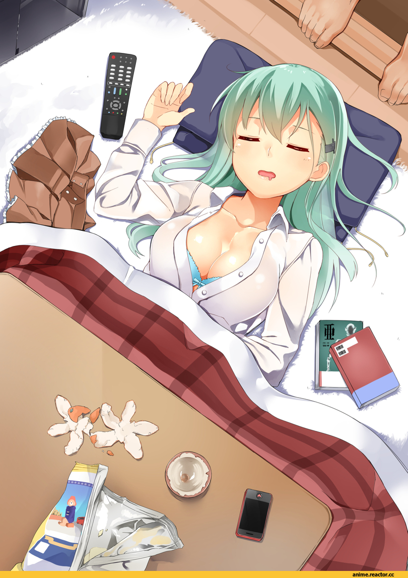 Anime Ero, shizuka (deatennsi), Suzuya (Kantai Collection), Kantai Collection, Anime