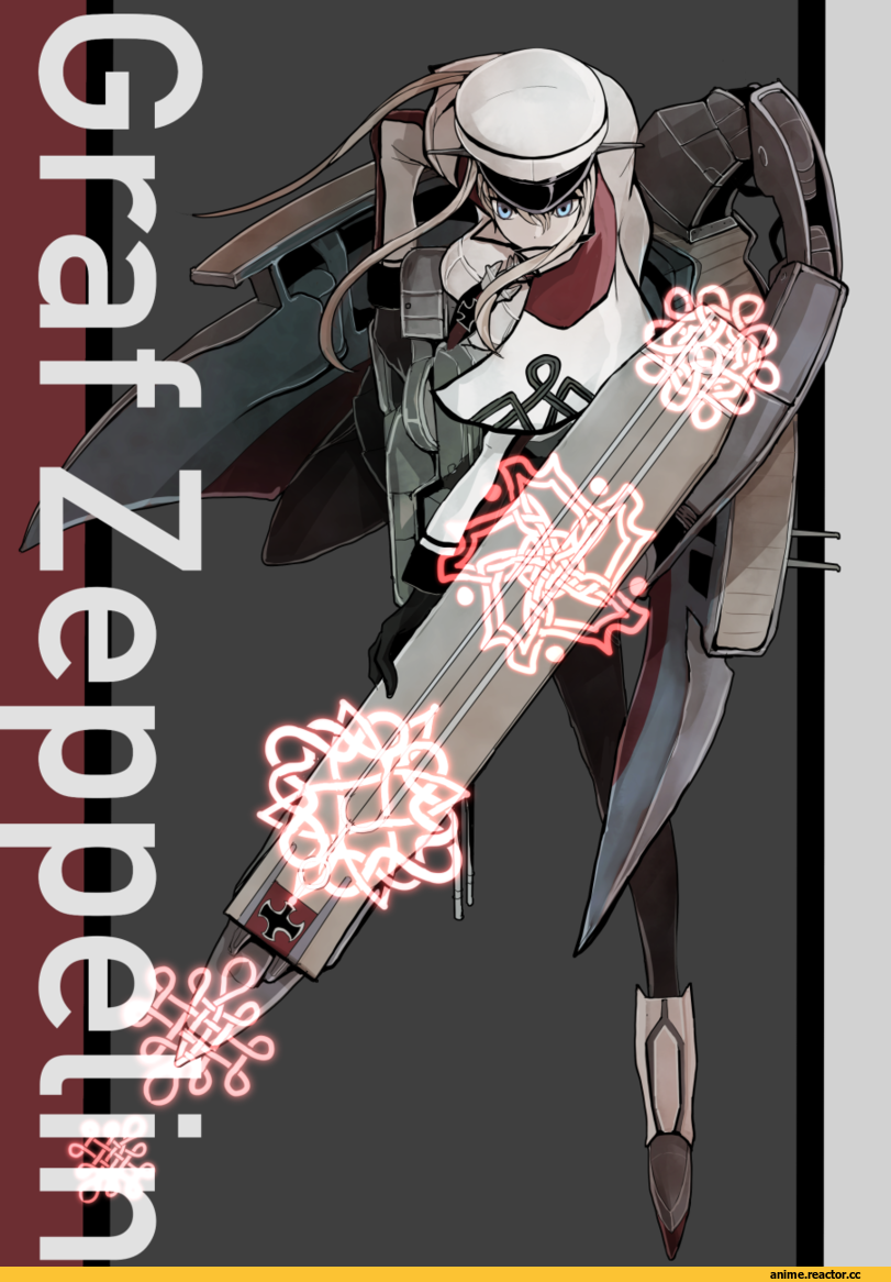 Prinz Eugen, Kantai Collection, boushi-ya, Graf Zeppelin, Anime