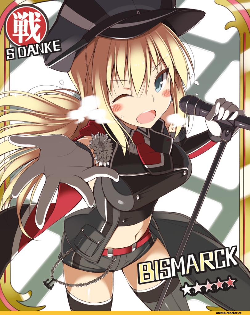 Oota Yuuichi, Anime Art, Bismarck (Kantai Collection), Kantai Collection, Anime