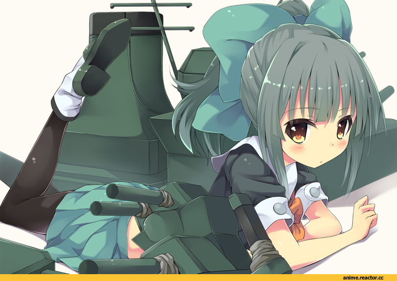 ken123456, Anime Art, Yuubari, Kantai Collection, Anime