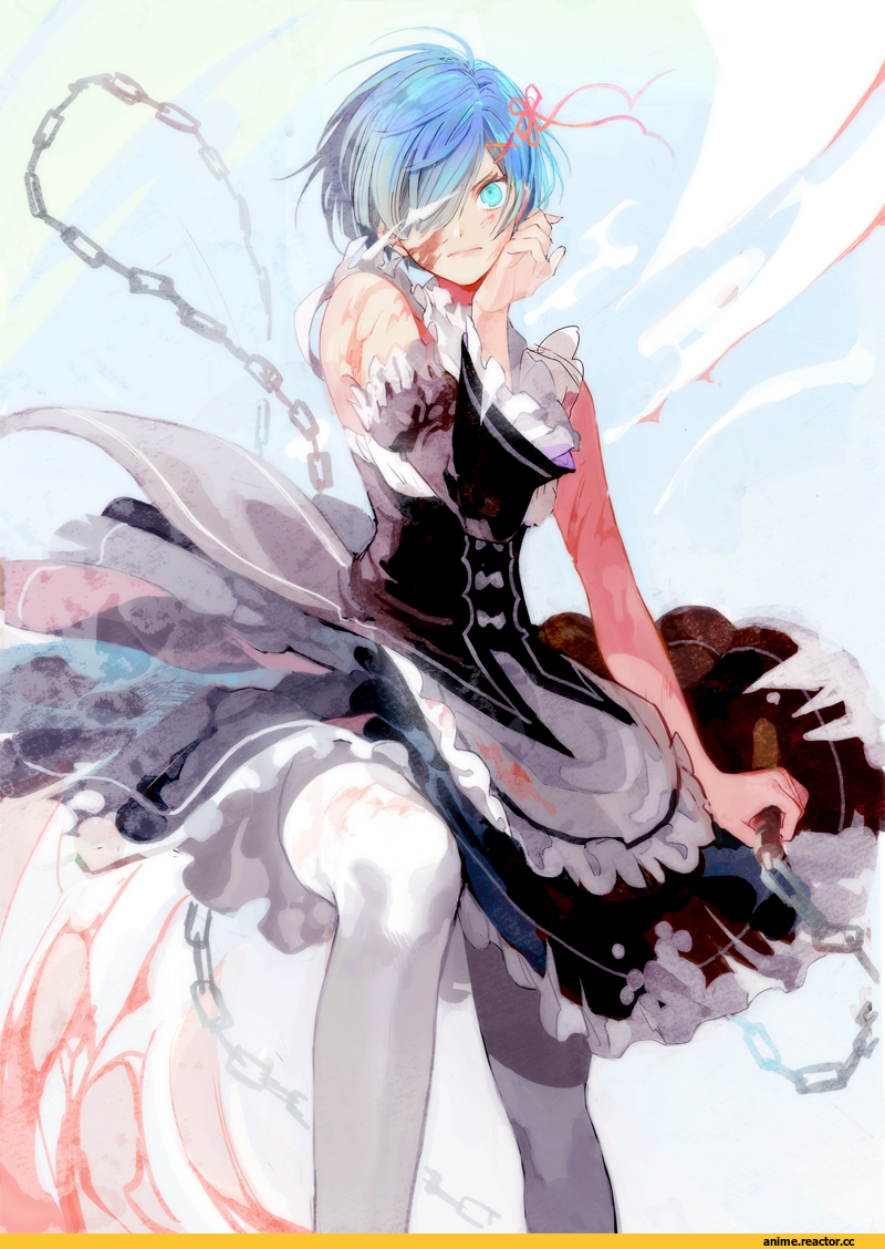 Re Zero Kara Hajimeru Isekai Seikatsu, Rem (re zero), motai, Anime