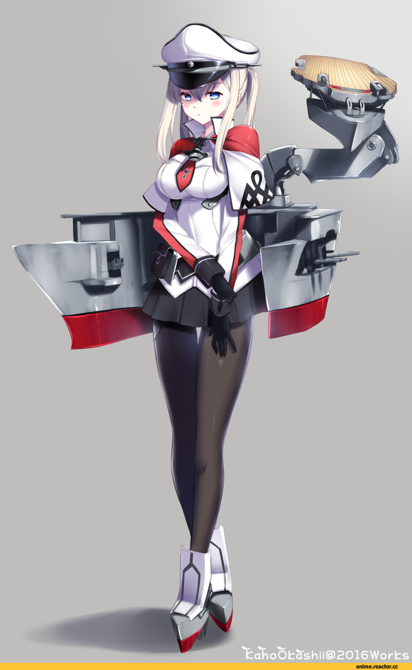 Graf Zeppelin, Kantai Collection, Kaho Okashii, Anime Art, Anime