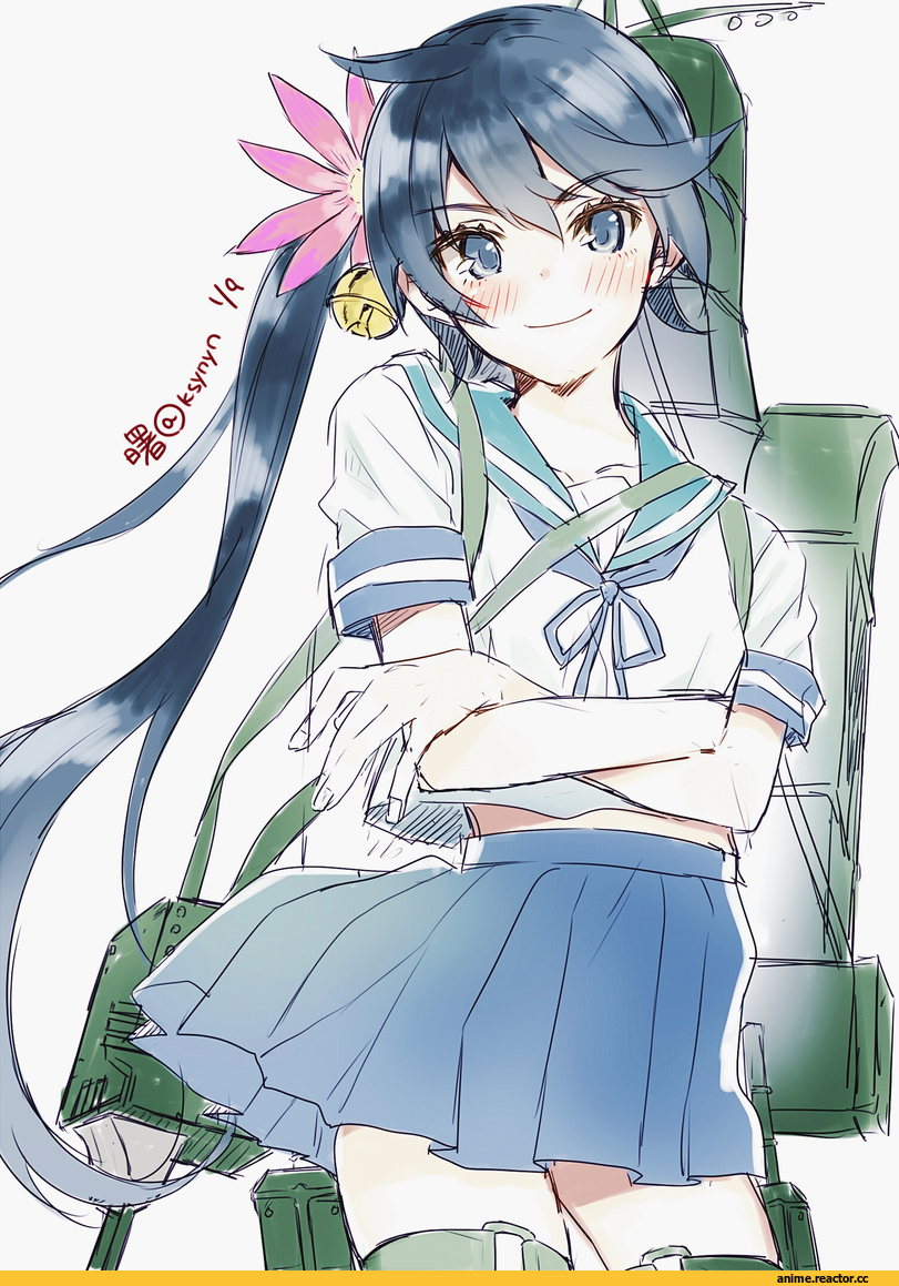yana mori, akebono (kantai collection), Kantai Collection, Anime