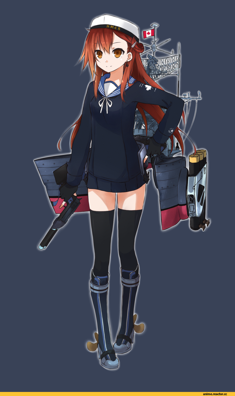 hmcs haida (g63), Kantai Collection, Anime Original, Anime Art, myuto (advent retribution), Kantai Original, anime loli, Anime