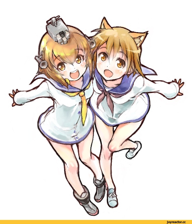 tks (chikuwa), miyafuji yoshika, Strike Witches, фэндомы, Yukikaze (Kantai Collection), Kantai Collection, crossover, Anime