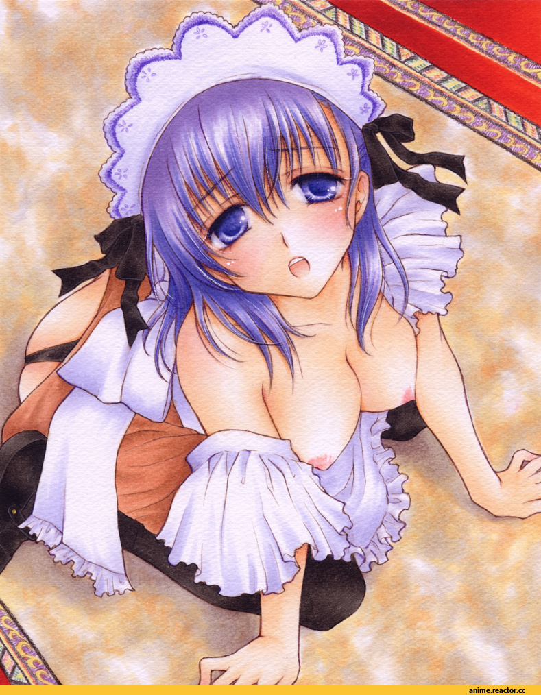 Anime Paint, Anime Art, Anime Ero Oppai, Anime Ero, Matou Sakura, Fate/Stay Night, Fate (series), aoi yuuka (ao no kokoro), Maid, Anime