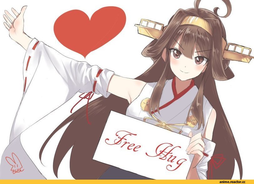 Kongou (Kantai Collection), Kantai Collection, Anime Art, sensen, Anime