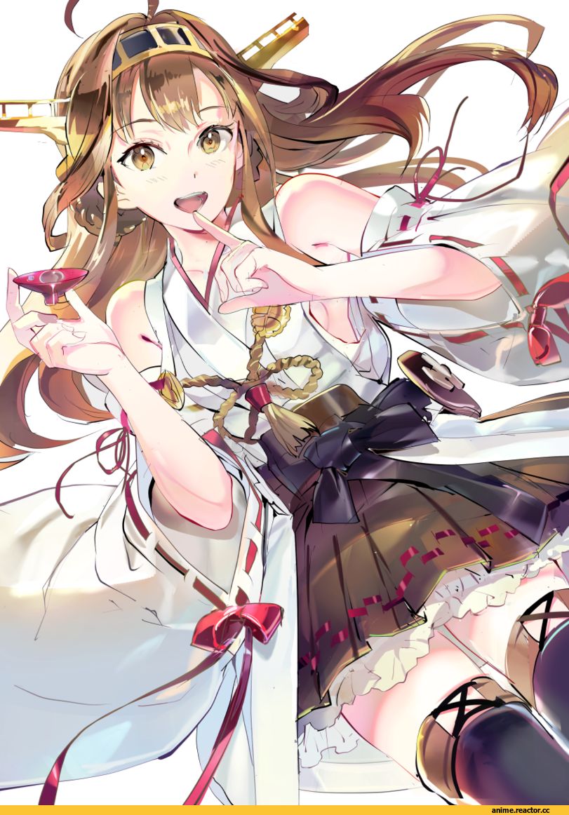 119, Anime Art, Kongou (Kantai Collection), Kantai Collection, Anime