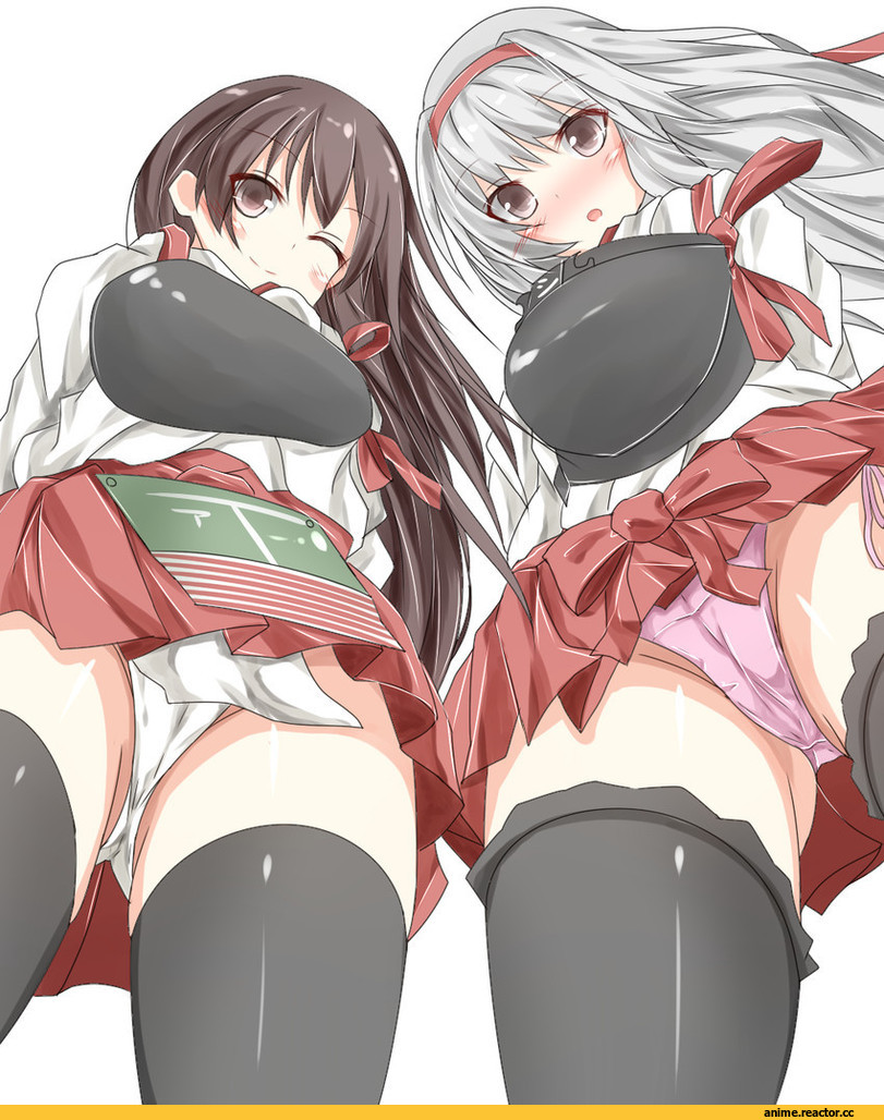 Anime Ero Pantsu, Anime Ero, Akagi (Kantai Collection), Kantai Collection, Shoukaku (Kantai Collection), Аниме арт, pikatchi, Anime