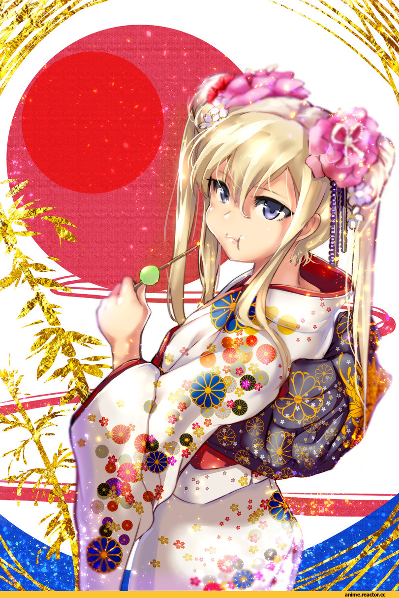 Graf Zeppelin, Kantai Collection, Armadillo-Tokage, Anime Art, Anime