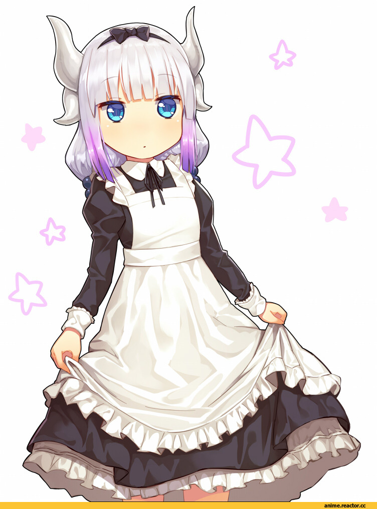 Kobayashi-san Chi No MaiDragon, Kanna Kamui, kibamigohann, Anime Art, Maid, Dragon Girl (Anime), Monster Girl (Anime), Anime