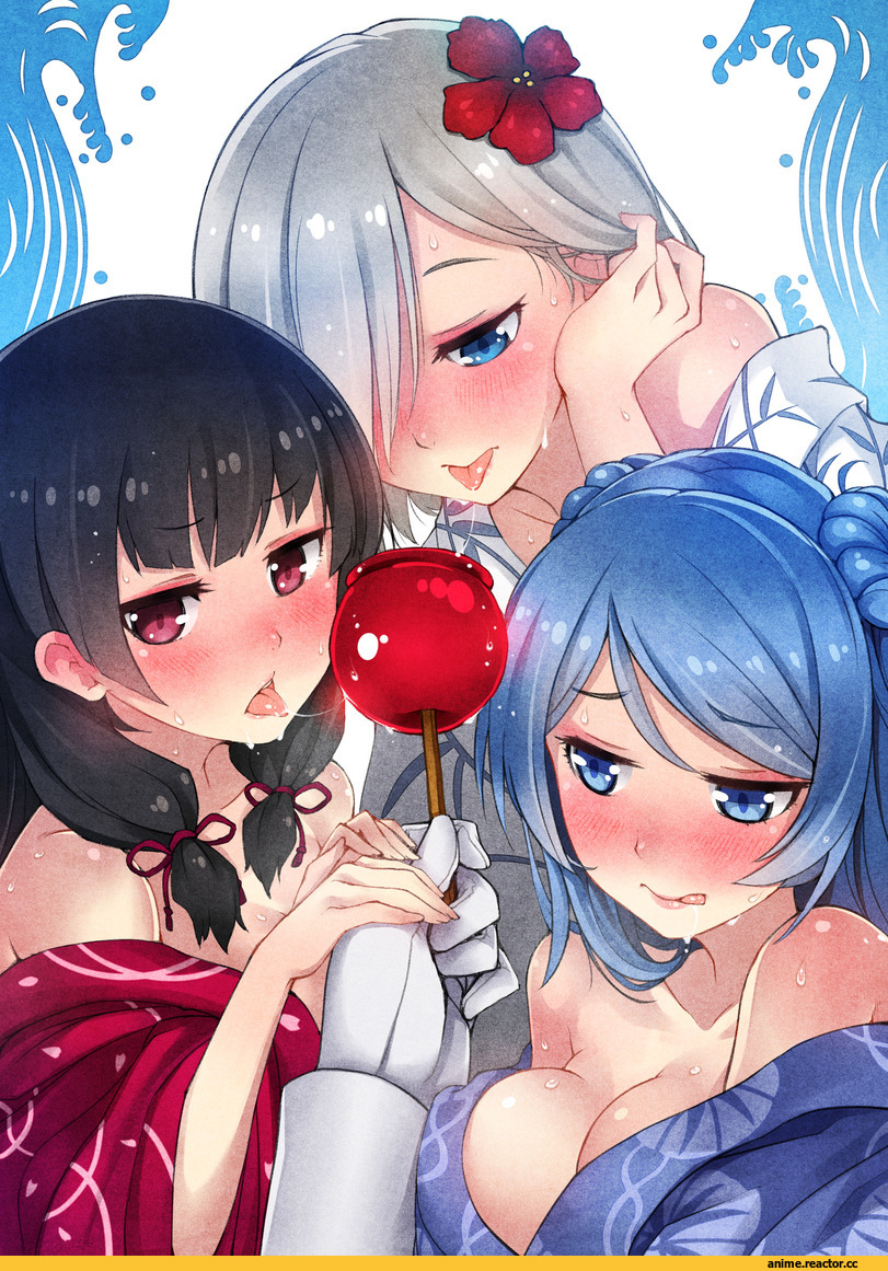 Hamakaze (Kantai Collection), Kantai Collection, Isokaze (Kantai Collection), Urakaze, haimerejzero, Anime