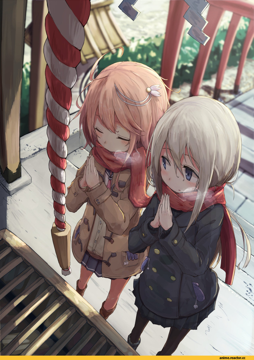 i-58 (kantai collection), Kantai Collection, U-511 (Kantai Collection), Anime Art, beize (garbage), Anime