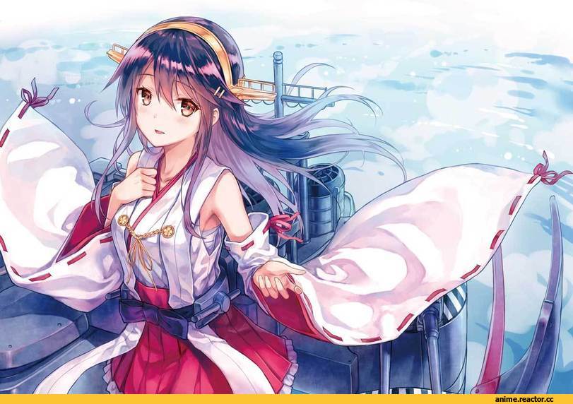 Hiten Goane Ryu, Anime Art, Haruna (Kantai Collection), Kantai Collection, Anime