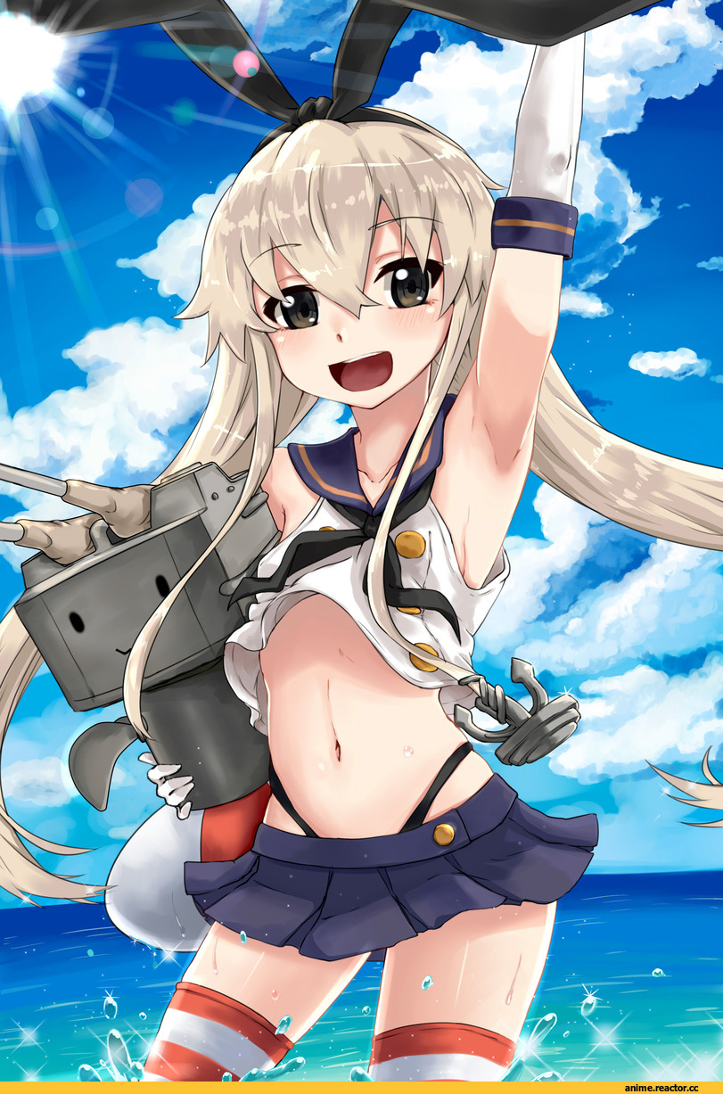 Kantai Collection, Shimakaze, ivan wang, Anime