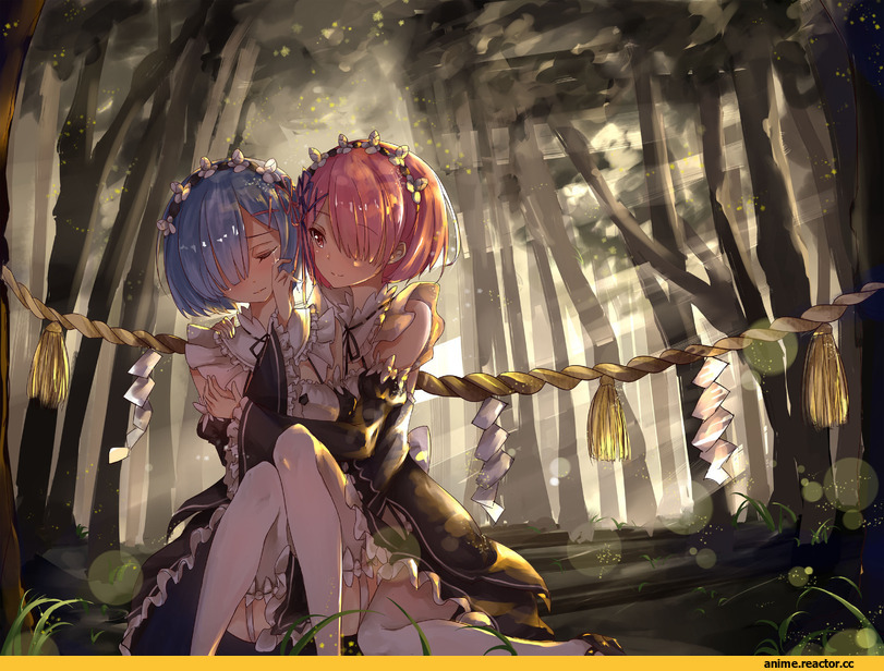dango (dangowalolicon), Ram (Re Zero), Re Zero Kara Hajimeru Isekai Seikatsu, Rem (re zero), Anime