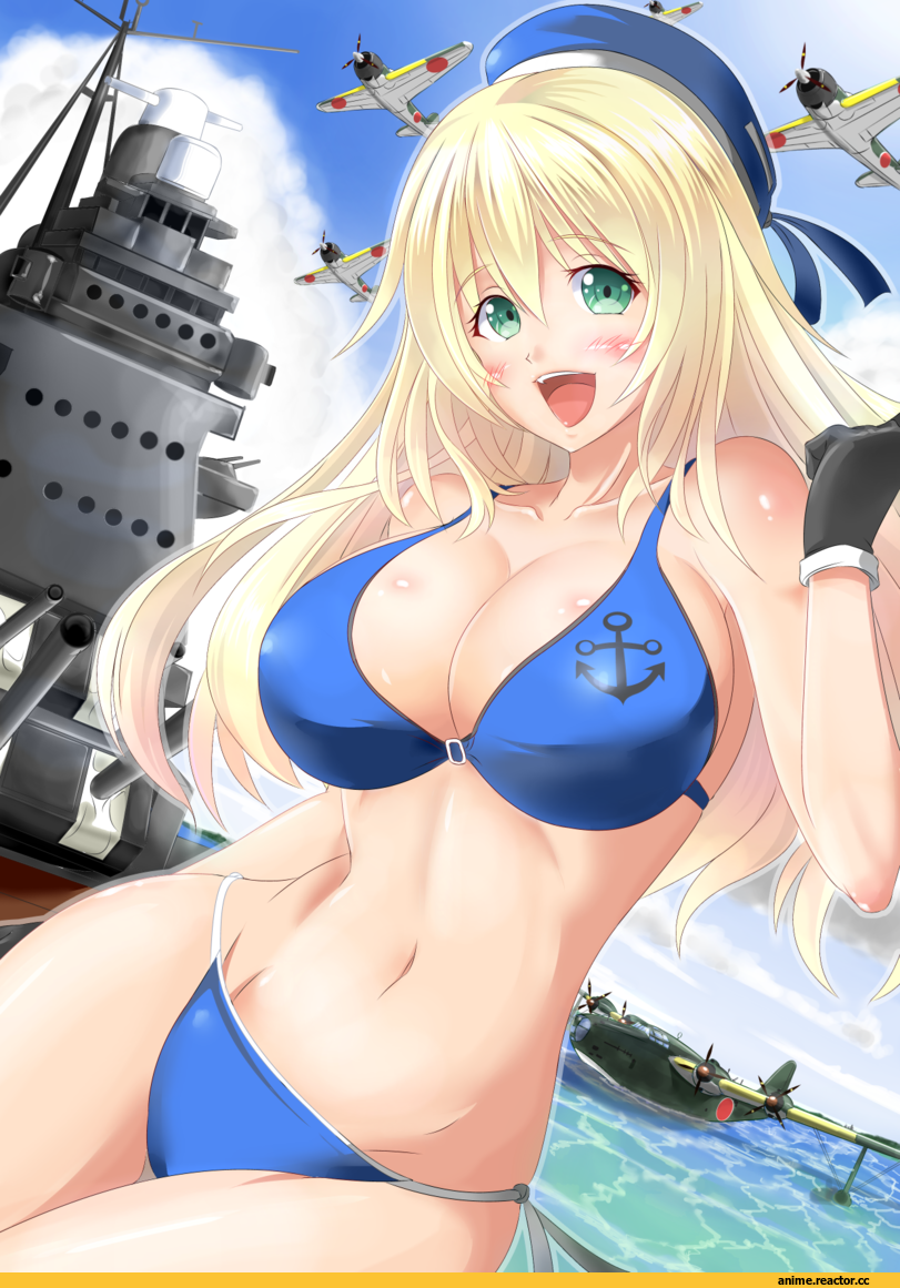 Atago (Kantai Collection), Kantai Collection, Anime Art, Anime Ero Swim, Anime Ero, Ichikawa Feesu, Anime
