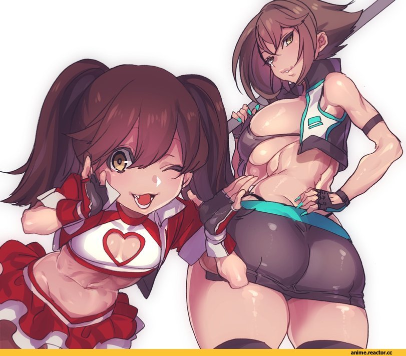 Kantai Collection, Ryuujou, Mutsu, hohehohe, Anime Art, oshiri, Anime Ero, Anime