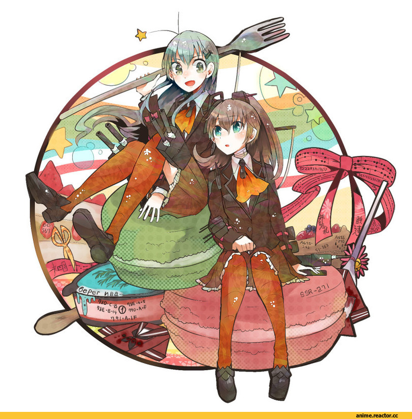 itomugi-kun, Anime Art, Kumano, Kantai Collection, Suzuya (Kantai Collection), Anime