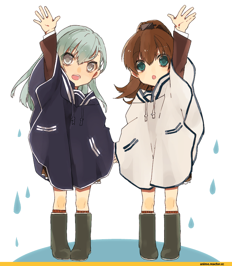 Kumano (Kantai Collection), Kantai Collection, Suzuya (Kantai Collection), hita (hitapita), anime loli, Anime