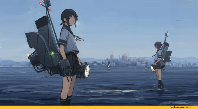 uehara (ueharahaue), Shirayuki (kantai collection), Kantai Collection, Miyuki (Kantai Collection), Fubuki (Kantai Collection), Anime