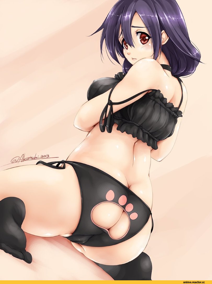 Taigei (Kantai Collection), Kantai Collection, Akatsuki (Ownpace), Anime Ero Pantsu, Anime Ero, Cat Keyhole Bra, Anime