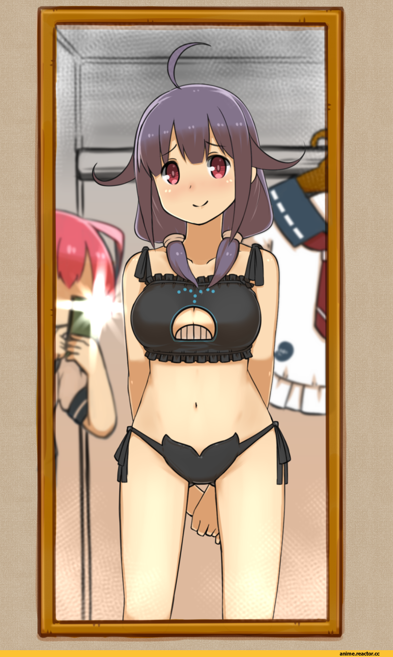 Taigei (Kantai Collection), Kantai Collection, Anime Ero, Cat Keyhole Bra, Anime