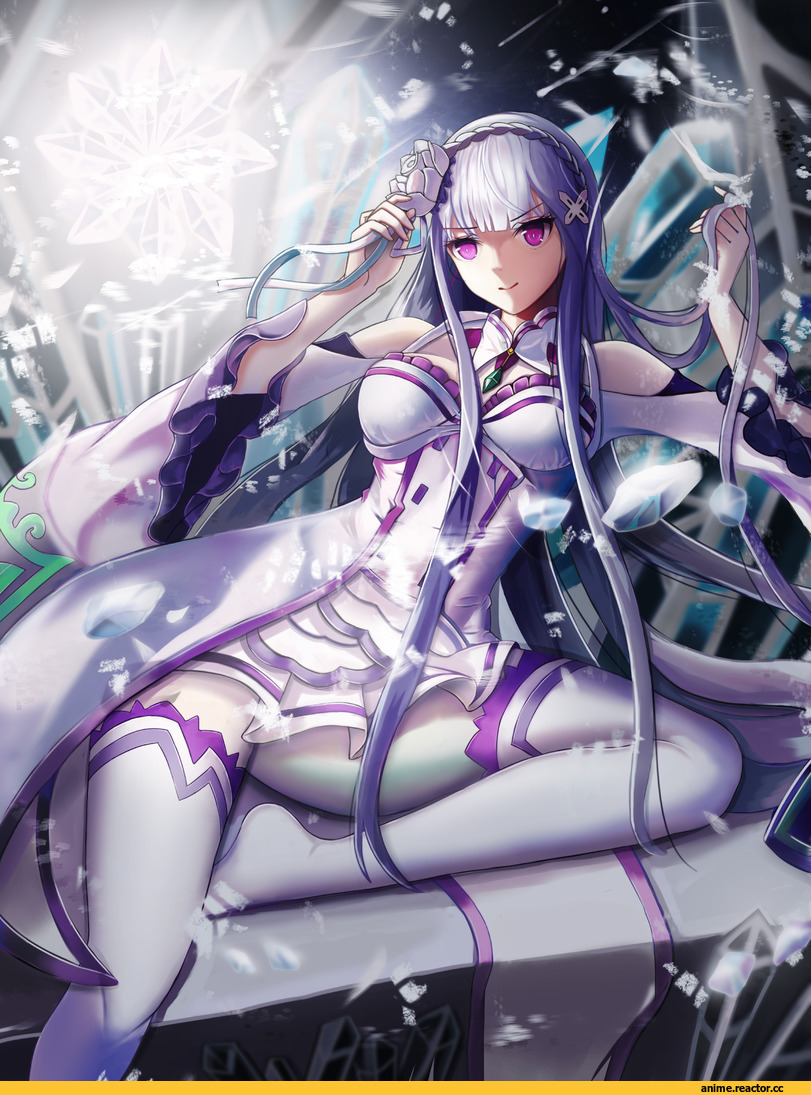 Re Zero Kara Hajimeru Isekai Seikatsu, Emilia (re zero), 花色SAMA, Anime