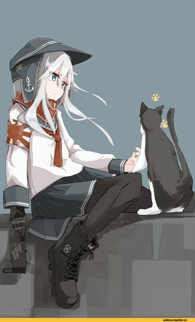 Kantai Collection, Hibiki (Kantai Collection), hizakozouzu, Anime