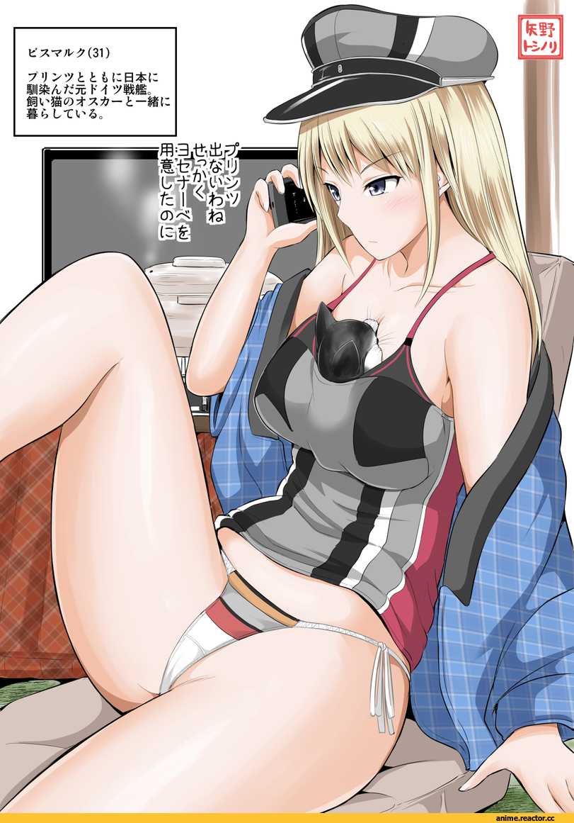 Kantai Collection, Bismarck (Kantai Collection), yano toshinori, Adult pantsu, Anime Ero, Anime
