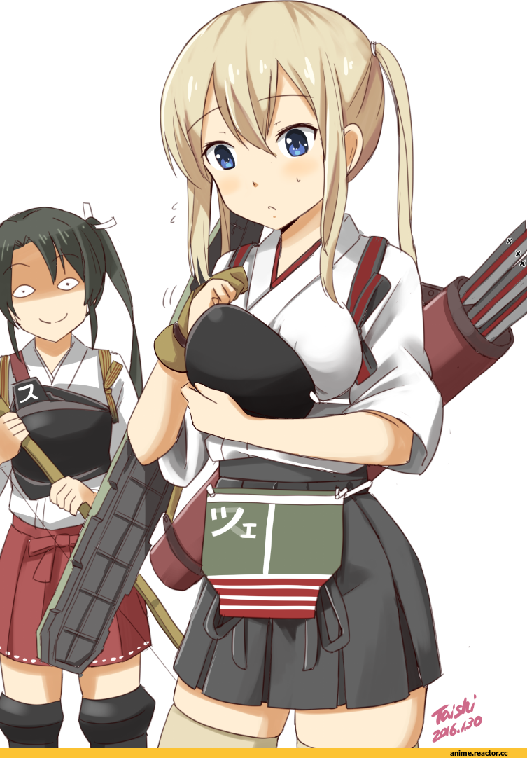 Graf Zeppelin, Kantai Collection, Zuikaku, taishi (moriverine), Anime