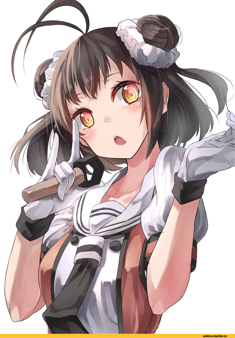 Kantai Collection, Naka (Kantai Collection), Saraki, Anime