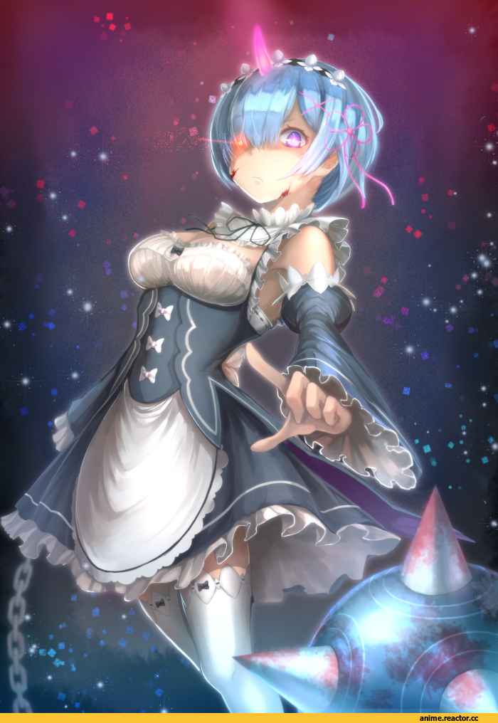Re Zero Kara Hajimeru Isekai Seikatsu, Rem (re zero), Omoti, Anime