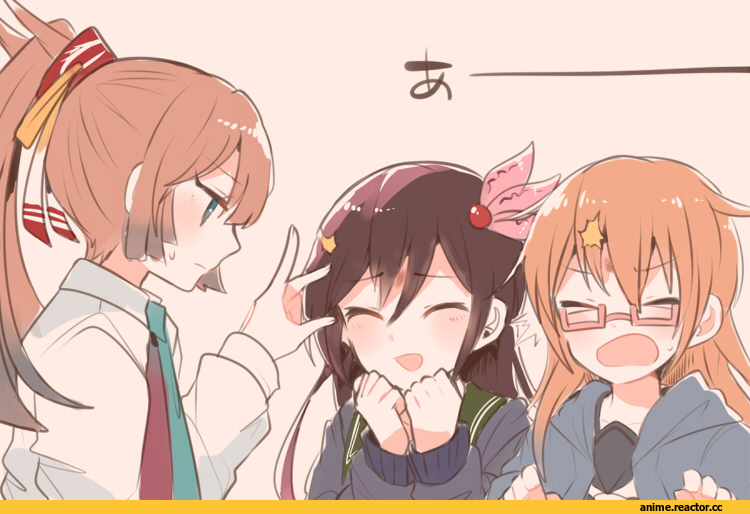 itomugi-kun, Anime Art, Kazagumo (Kantai Collection), Kantai Collection, Kisaragi (Kantai Collection), Mochizuki (Kantai Collection), Anime