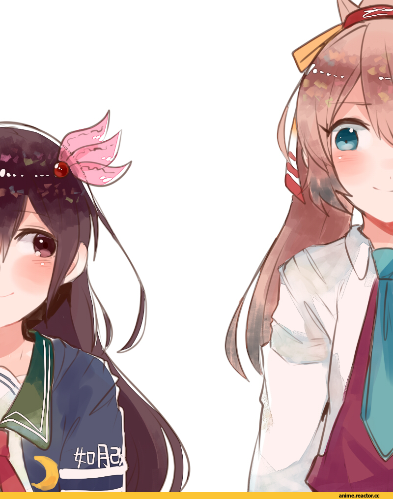 itomugi-kun, Anime Art, Kazagumo (Kantai Collection), Kantai Collection, Kisaragi (Kantai Collection), Mochizuki (Kantai Collection), Anime