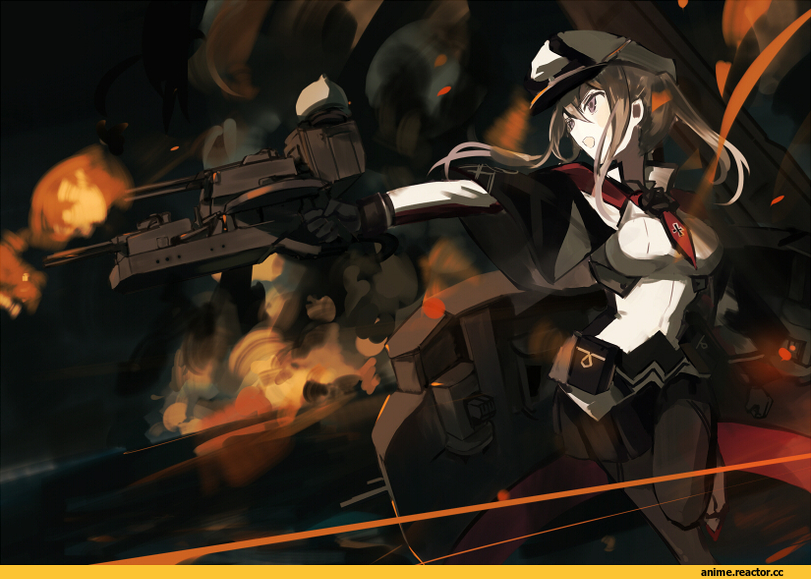Graf Zeppelin, Kantai Collection, alt (apou), Anime